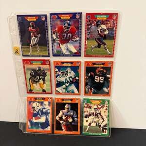 Lot of 60 1989 Pro Set NFL Football Cards Including Marcus Allen and Stars